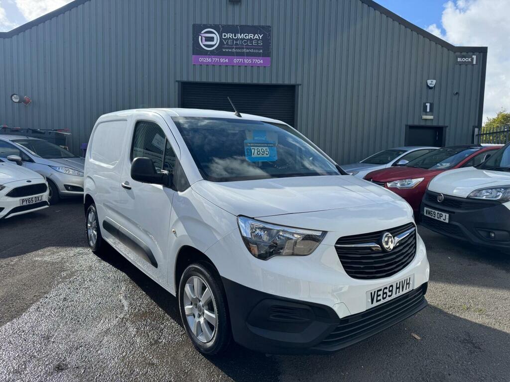 Vauxhall Combo 1.5 Turbo D 2000 Edition L1 H1 Euro 6 Ss White