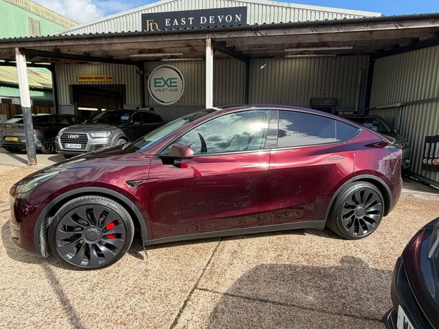 Tesla Model Y Dual Motor Performance Suv 4Wd Red #3