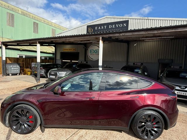 Tesla Model Y Dual Motor Performance Suv 4Wd Red #4