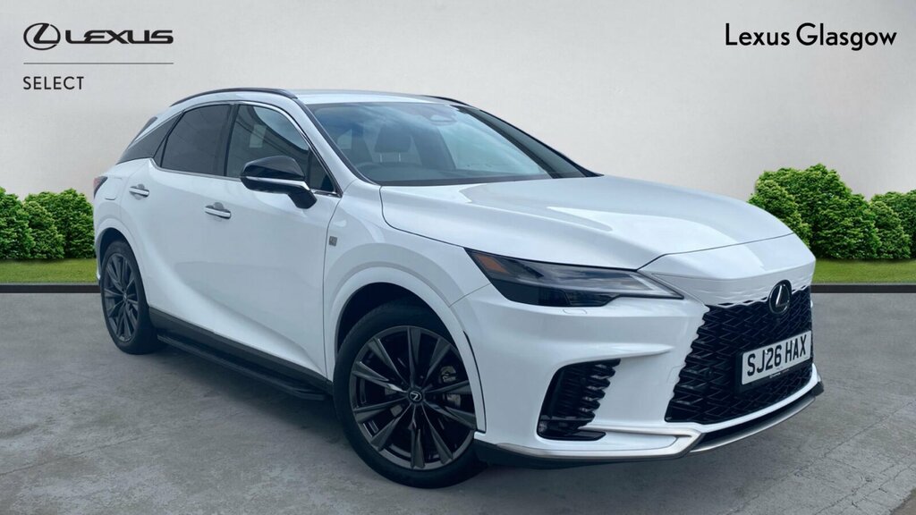 Lexus RX 2.5 450H 18.1Kwh F Sport Design Suv Pl White