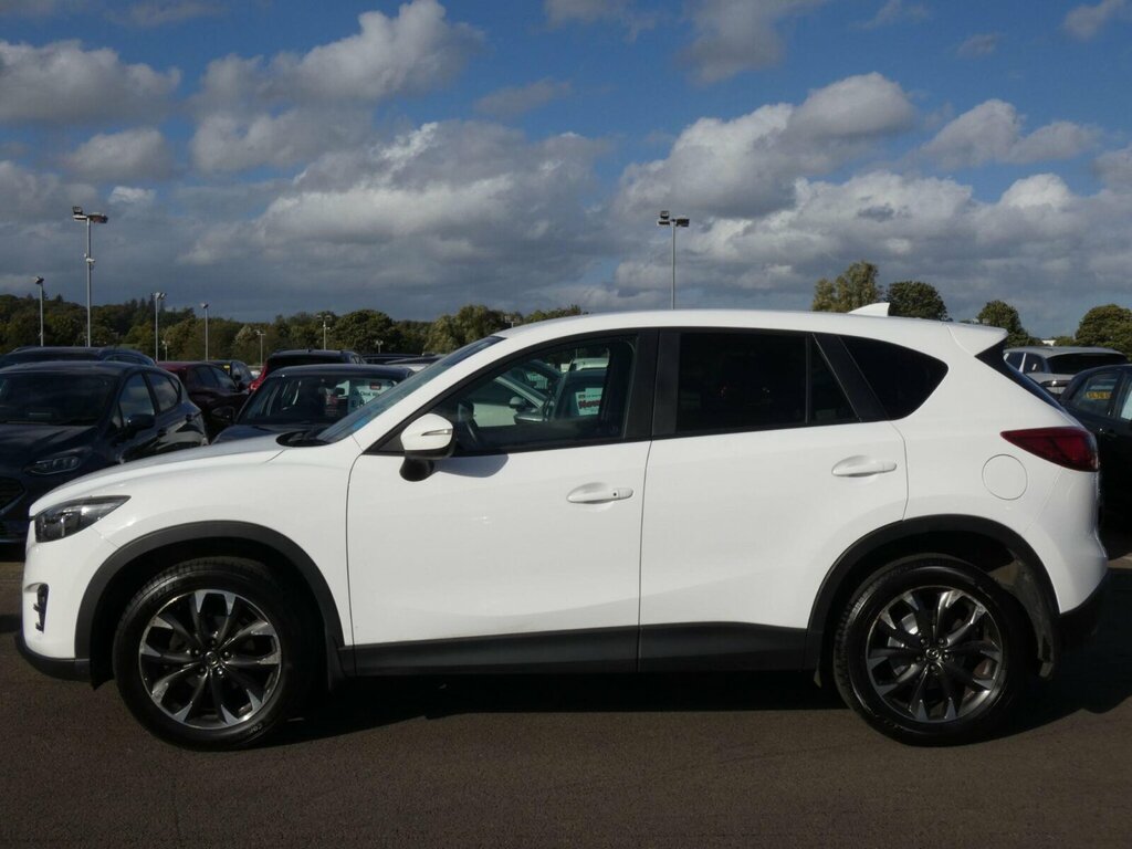 Mazda CX-5 2.0 Skyactiv-g Sport Nav Euro 6 Ss White #4