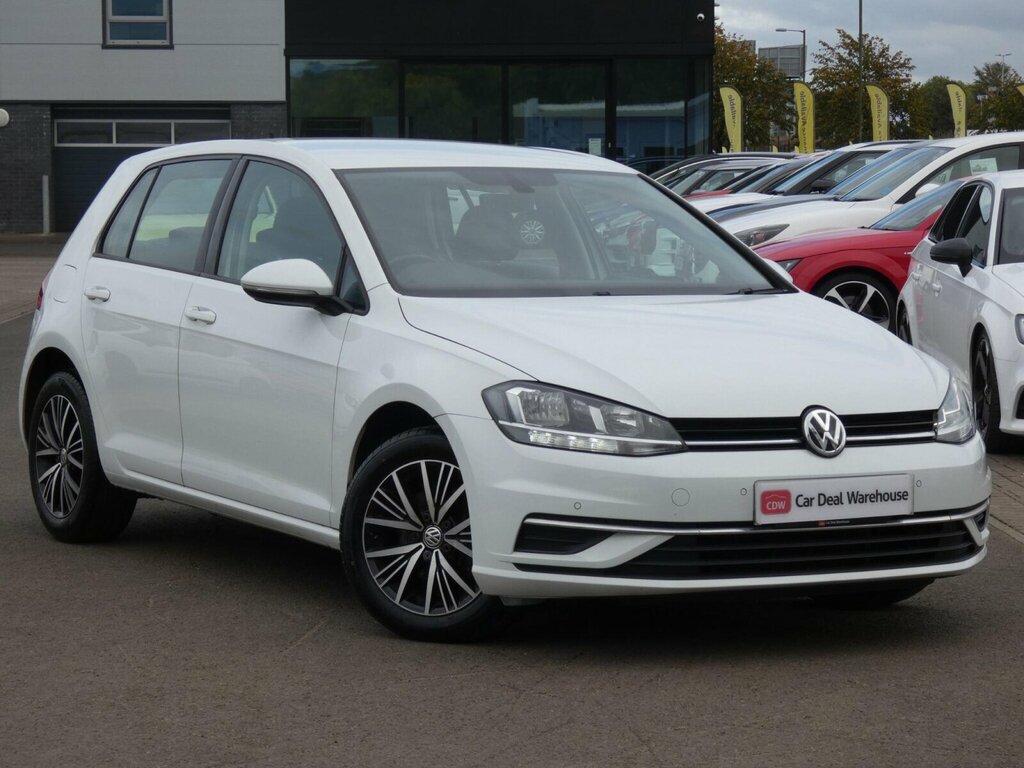 Volkswagen Golf 1.6 Tdi Se Nav Dsg Euro 6 Ss White