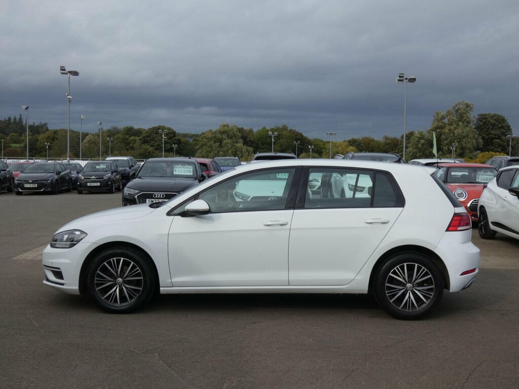 Volkswagen Golf 1.6 Tdi Se Nav Dsg Euro 6 Ss White #6