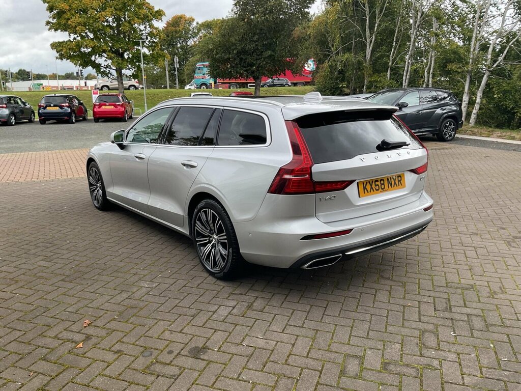 Volvo V60 2.0 D4 Inscription Euro 6 Ss Silver #4