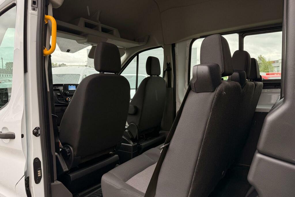 Ford Transit Custom 2.0 350 Ecoblue Leader Crew Van Fwd L2 H2 Euro 6 White #4