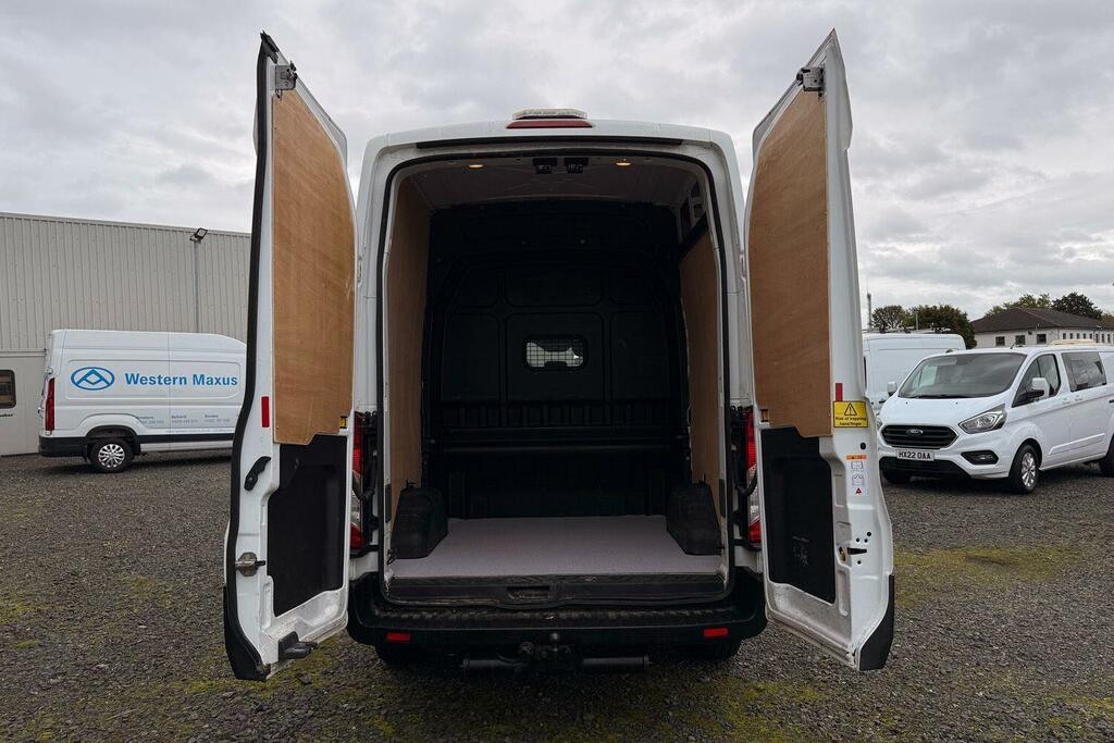 Ford Transit Custom 2.0 350 Ecoblue Leader Crew Van Fwd L2 H2 Euro 6 White #2