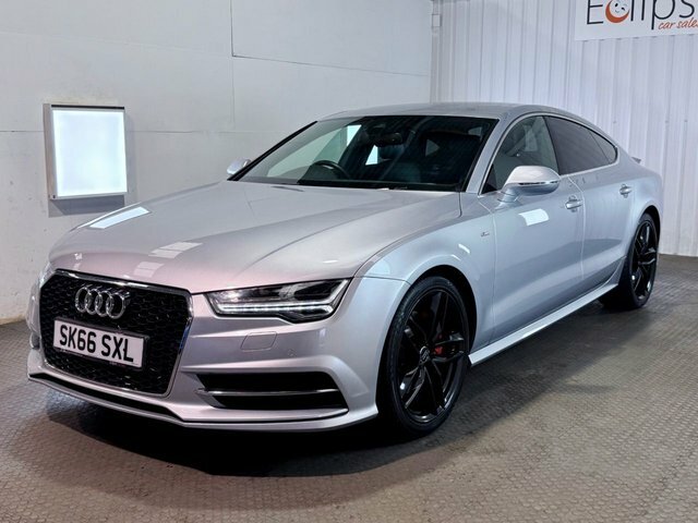 Audi A7 2016 3.0 Tdi V6 Ultra S Line Sportback Silver #3