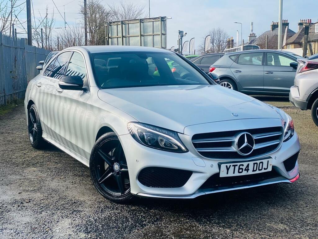 Mercedes-Benz C Class 2.1 C220 Bluetec Amg Line 35 Tax Ulez Fr Silver