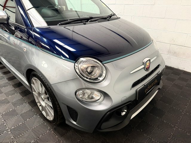 Abarth 695 1.4 T-jet Rivale Cabrio Euro 6 Blue #5