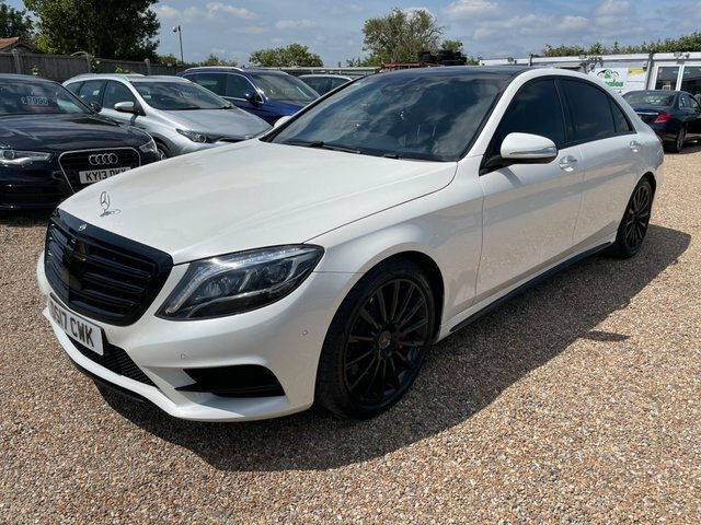 Mercedes-Benz S Class 3.0 S350ld V6 Amg Line Premium G-tronic Euro 6 White #3