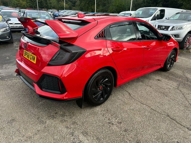 Honda Civic 1.0 Vtec Turbo Se Hatchback Euro Red #3