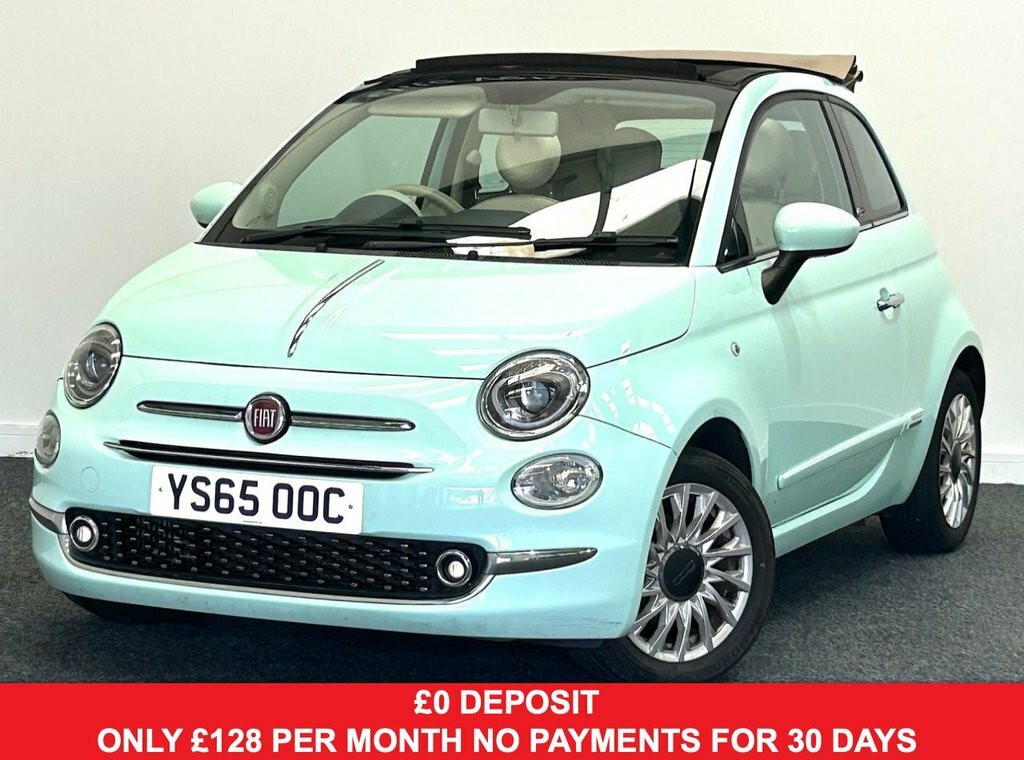 Fiat 500C 0.9L Lounge Green