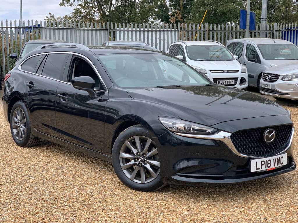 Mazda 6 2.2 Skyactiv-d Se-l Lux Nav Tourer Man Black