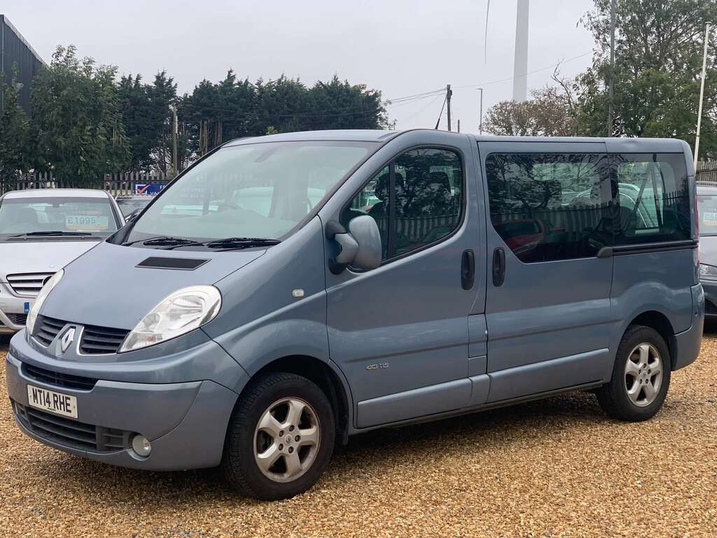 Renault Trafic Sl27 2.0 Td Dci Sl27 Sport 9 Seats Blue #3