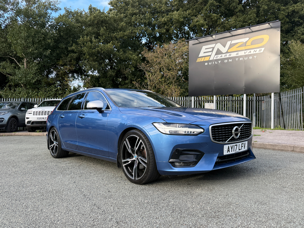 Volvo V90 2.0 D4 R-design Estate Euro 6 Ss Blue #2