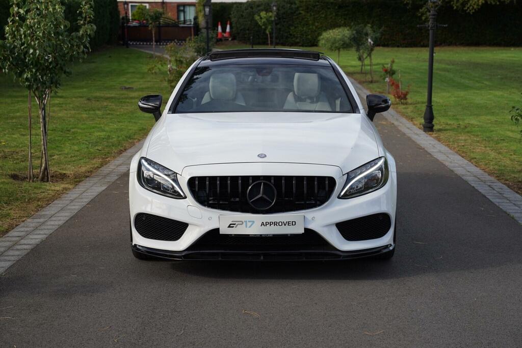 Mercedes-Benz C Class Amg Line White #2