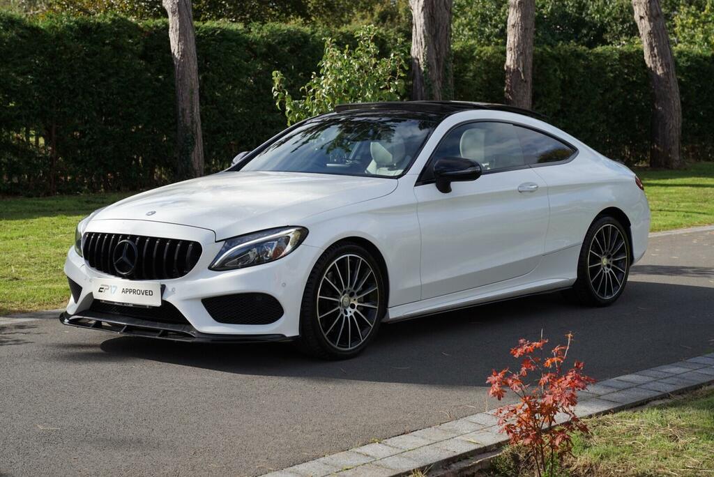 Mercedes-Benz C Class Amg Line White #3
