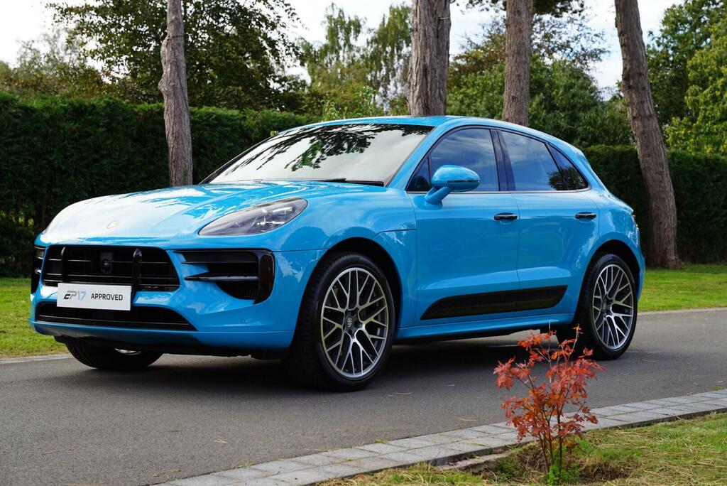 Porsche Macan S Blue #6