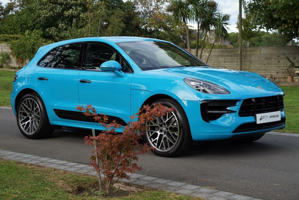 Porsche Macan S Blue #4