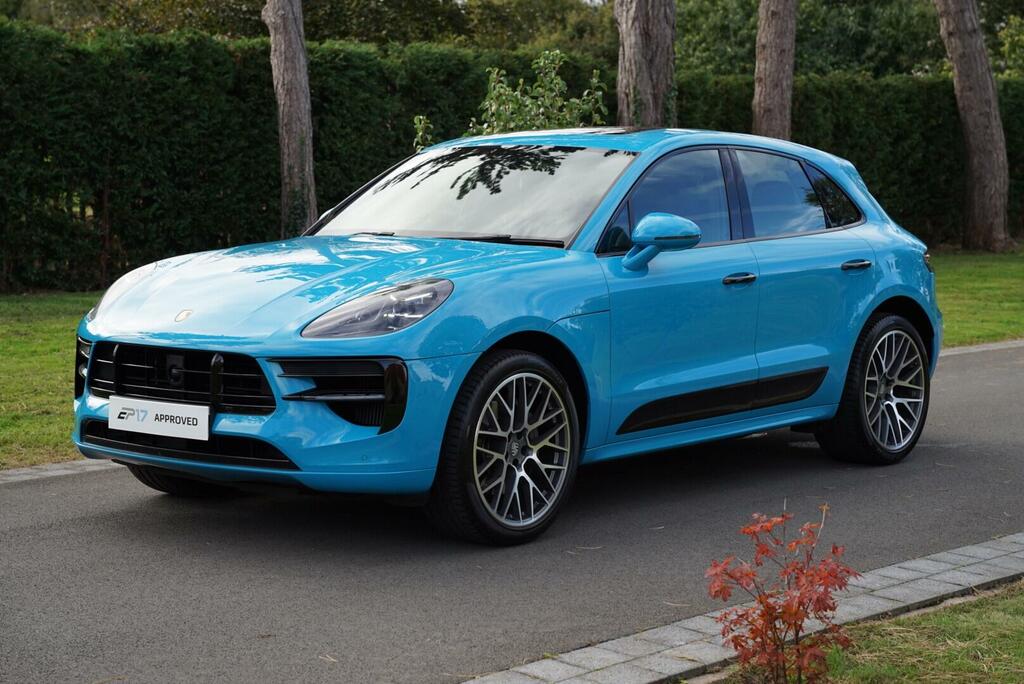 Porsche Macan S Blue #3