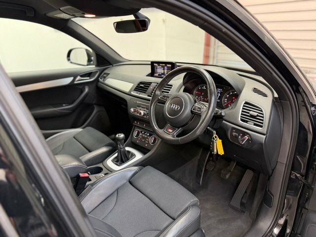 Audi Q3 2016 2.0 Tdi S Line Suv Euro 6 Black #5
