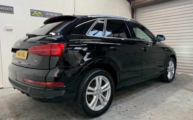 Audi Q3 2016 2.0 Tdi S Line Suv Euro 6 Black #2