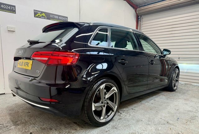 Audi A3 2016 1.6 Tdi Sport Sportback Eur Black #2