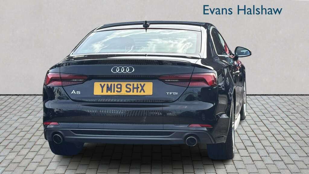 Audi A5 2.0 Tfsi S Line S Tronic 2019 Black #6