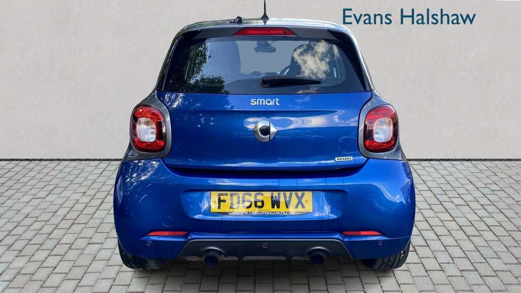 Smart Forfour 0.9 Turbo 109 Brabus Premium 2016 Blue #6