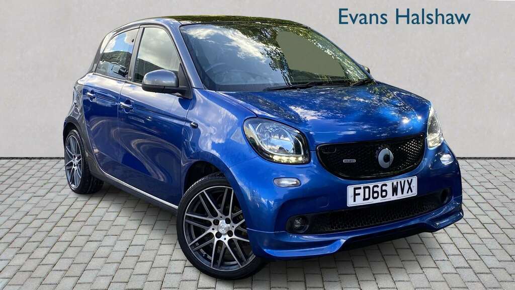 Smart Forfour 0.9 Turbo 109 Brabus Premium 2016 Blue