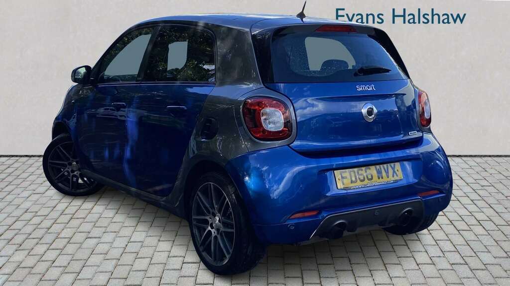 Smart Forfour 0.9 Turbo 109 Brabus Premium 2016 Blue #2