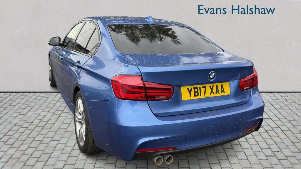 BMW 3 Series 320D M Sport Step 2017 Blue #4