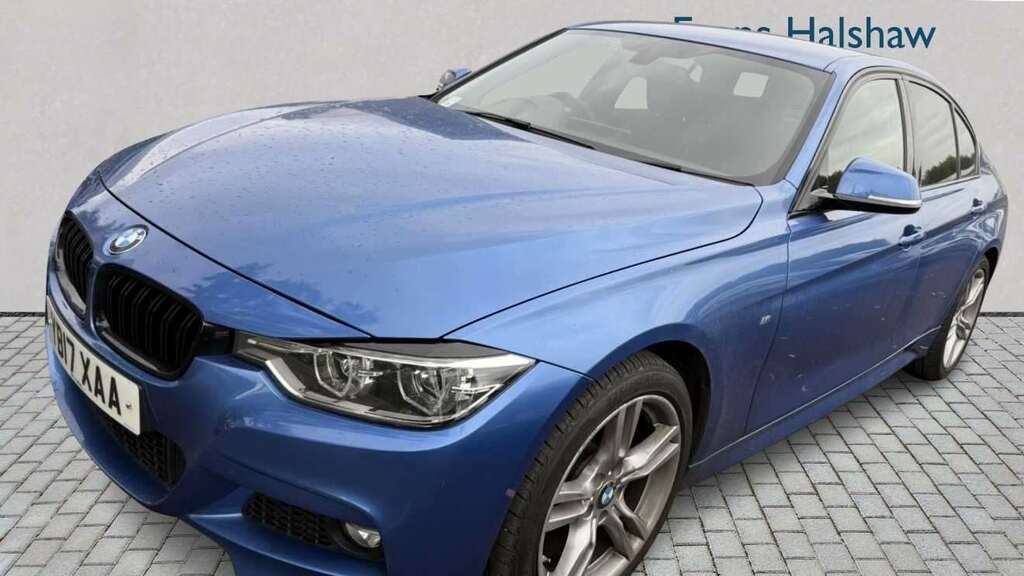 BMW 3 Series 320D M Sport Step 2017 Blue #2