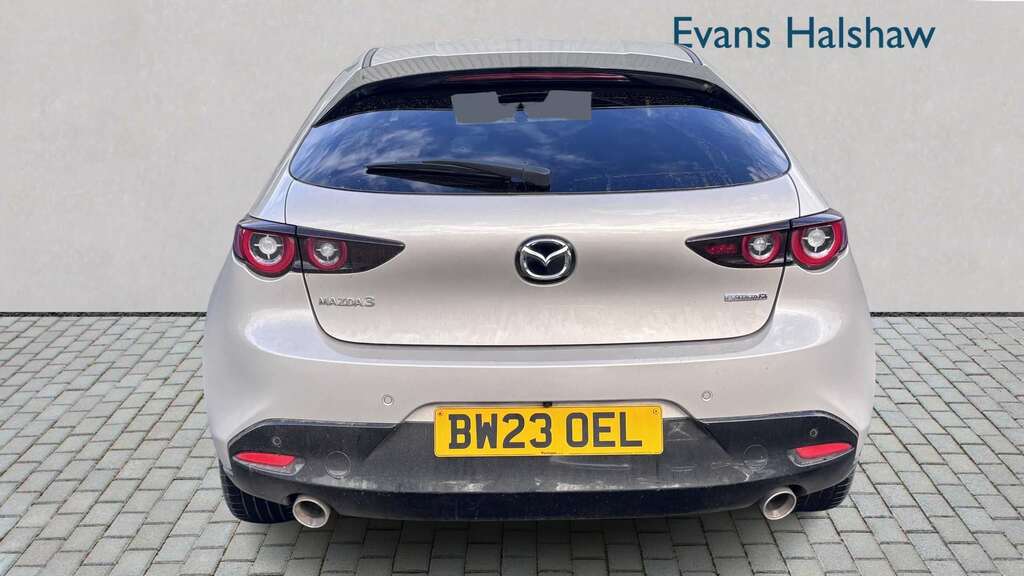 Mazda 3 2.0 E-skyactivx Mhev 186 Exclusive-line Silver #3