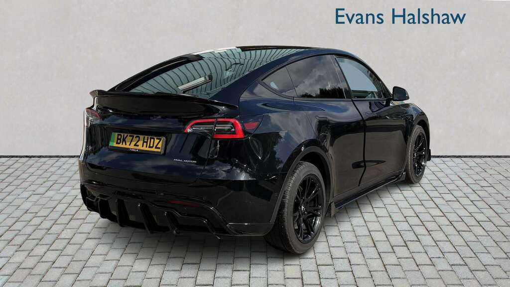 Tesla Model Y Long Range Awd 2022 Black #4