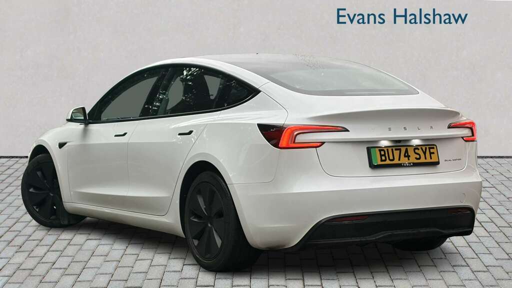 Tesla Model 3 Saloon Rwd 208 Ps White #2