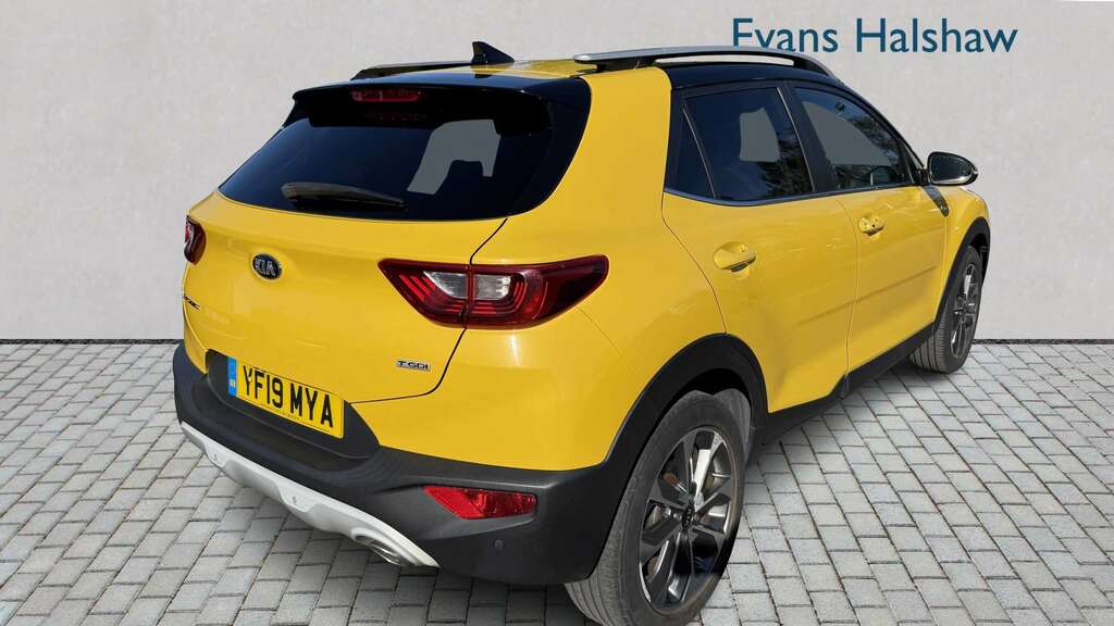 Kia Stonic 1.0T Gdi 4 2019 Yellow #6