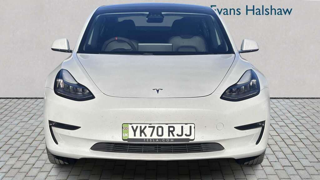 Tesla Model 3 Long Range Awd 2020 White #2