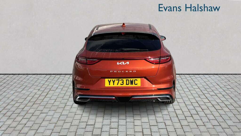 Kia Proceed 1.5T Gdi Isg Gt-line 2023 Orange #5