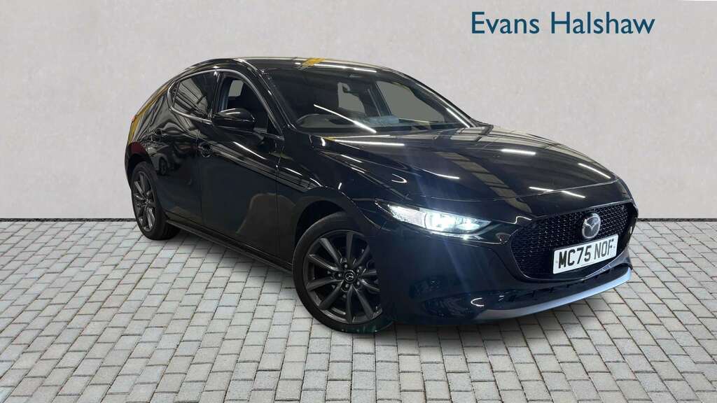 Mazda 3 2.5 E-skyactiv G Mhev 140 Exclusive-line Black