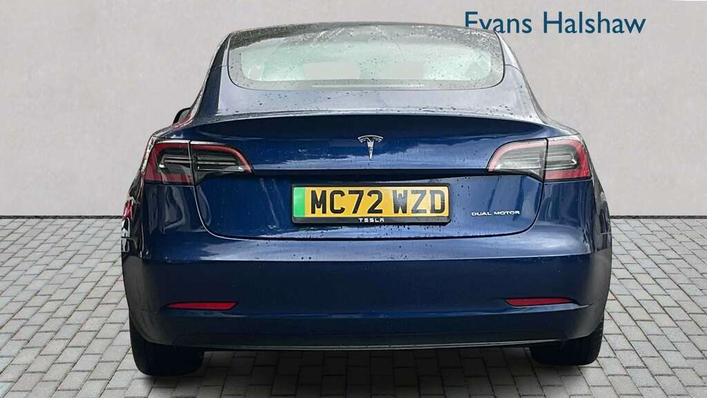 Tesla Model 3 Long Range Awd 2023 Blue #3