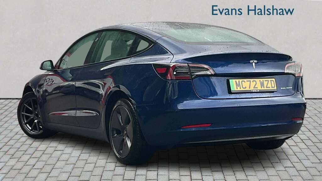 Tesla Model 3 Long Range Awd 2023 Blue #2