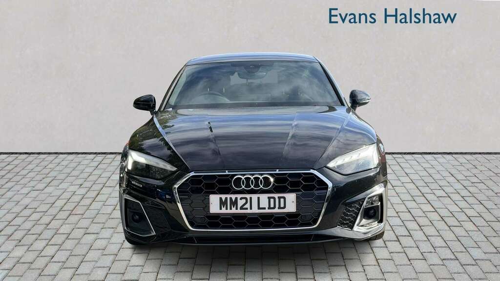 Audi A5 35 Tdi S Line S Tronic 2021 Black #2