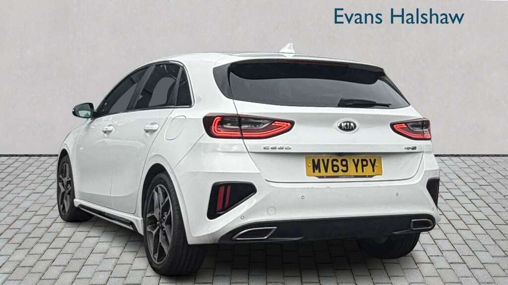 Kia Ceed 1.4T Gdi Isg Gt-line 2019 White #6