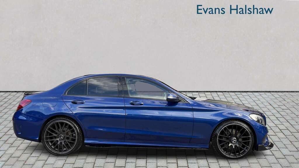 Mercedes-Benz C Class C250d Amg Line Premium Plus 2017 Blue #6