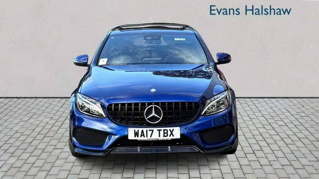 Mercedes-Benz C Class C250d Amg Line Premium Plus 2017 Blue #5