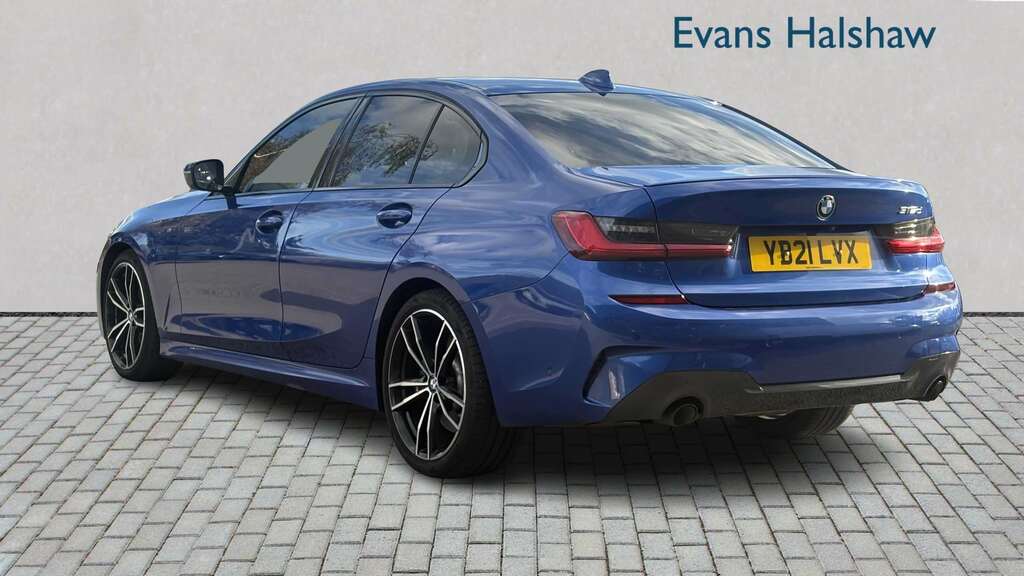BMW 3 Series 318D Mht M Sport Step 2021 Blue #2