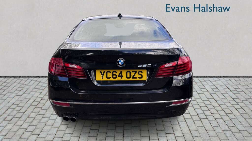 BMW 5 Series 2.0 520D M Sport White #4