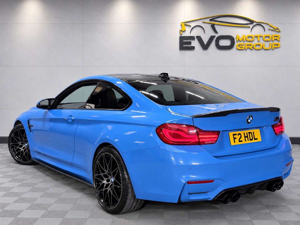 BMW M4 Competition Edition Package Blue #2