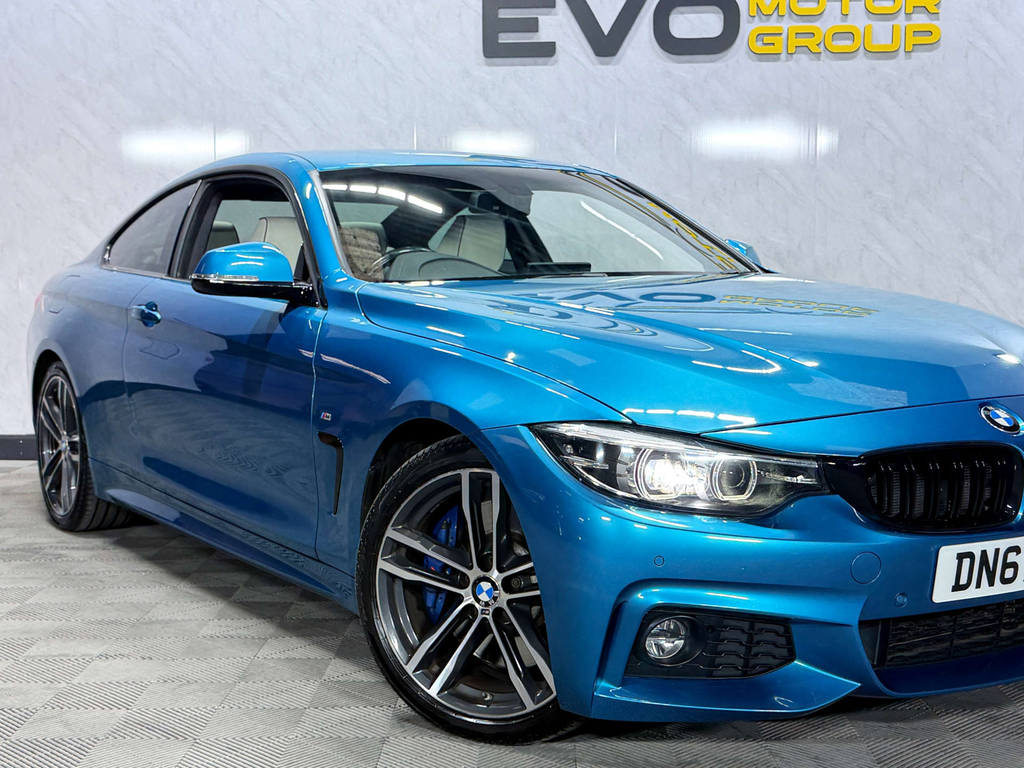 BMW 4 Series 3.0 430D M Sport White #68